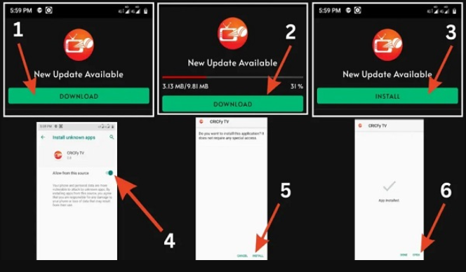 How To Download Cricfy TV APK

