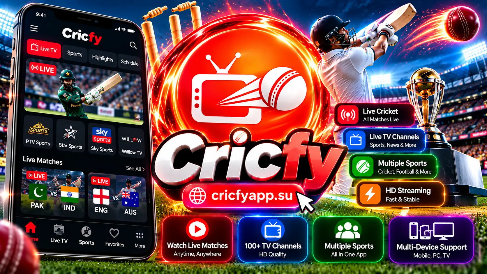 cricfytv app apppk
